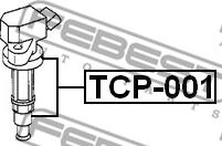 Febest TCP-001 - TOYOTA PRADO BOBIN KABEL www.furqanavto.az