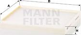 Mann-Filter CU 24 017 - Filtr, daxili hava www.furqanavto.az