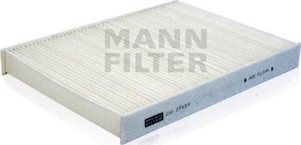 Mann-Filter CU 2733/1 - Filtr, daxili hava www.furqanavto.az