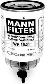Mann-Filter WK 1040 - Yanacaq filtri www.furqanavto.az
