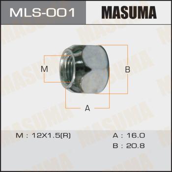 MASUMA MLS-001 - Təkər qayka www.furqanavto.az