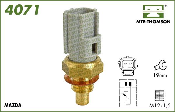 MTE-Thomson 4071 - Sensor, soyuducu suyun temperaturu www.furqanavto.az