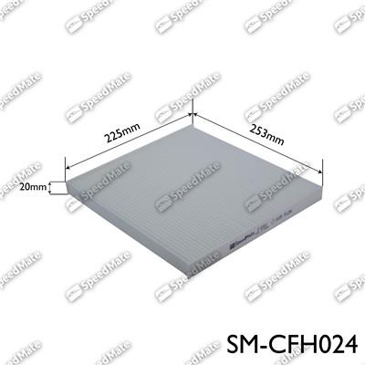 SpeedMate SM-CFH024 - Filtr, daxili hava www.furqanavto.az