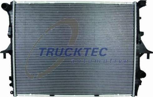 Trucktec Automotive 07.40.083 - Radiator, mühərrikin soyudulması www.furqanavto.az