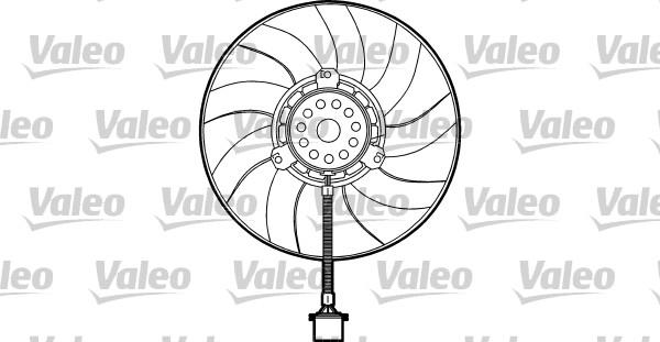 Valeo 698373 - Fen, radiator www.furqanavto.az