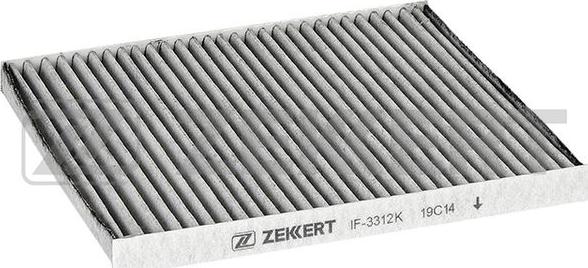 Zekkert IF-3312K - Filtr, daxili hava www.furqanavto.az